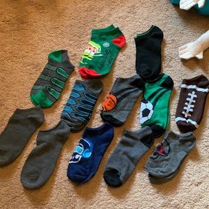 Boys bundle of 12 pairs of socks